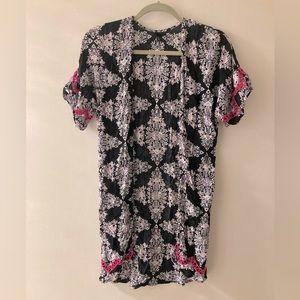 Art Class Black & White Duster/Robe size‎ Medium